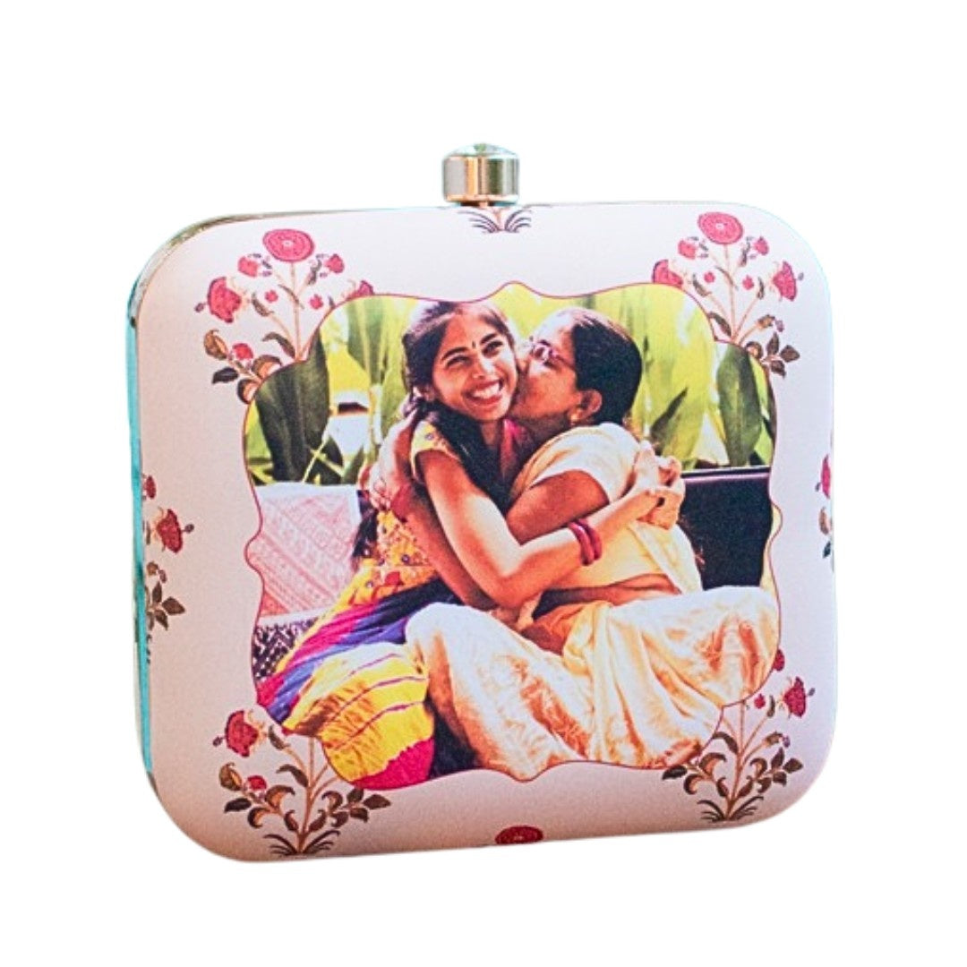 Customized Photo Gift Clutch for Mother's Day I Free Mug