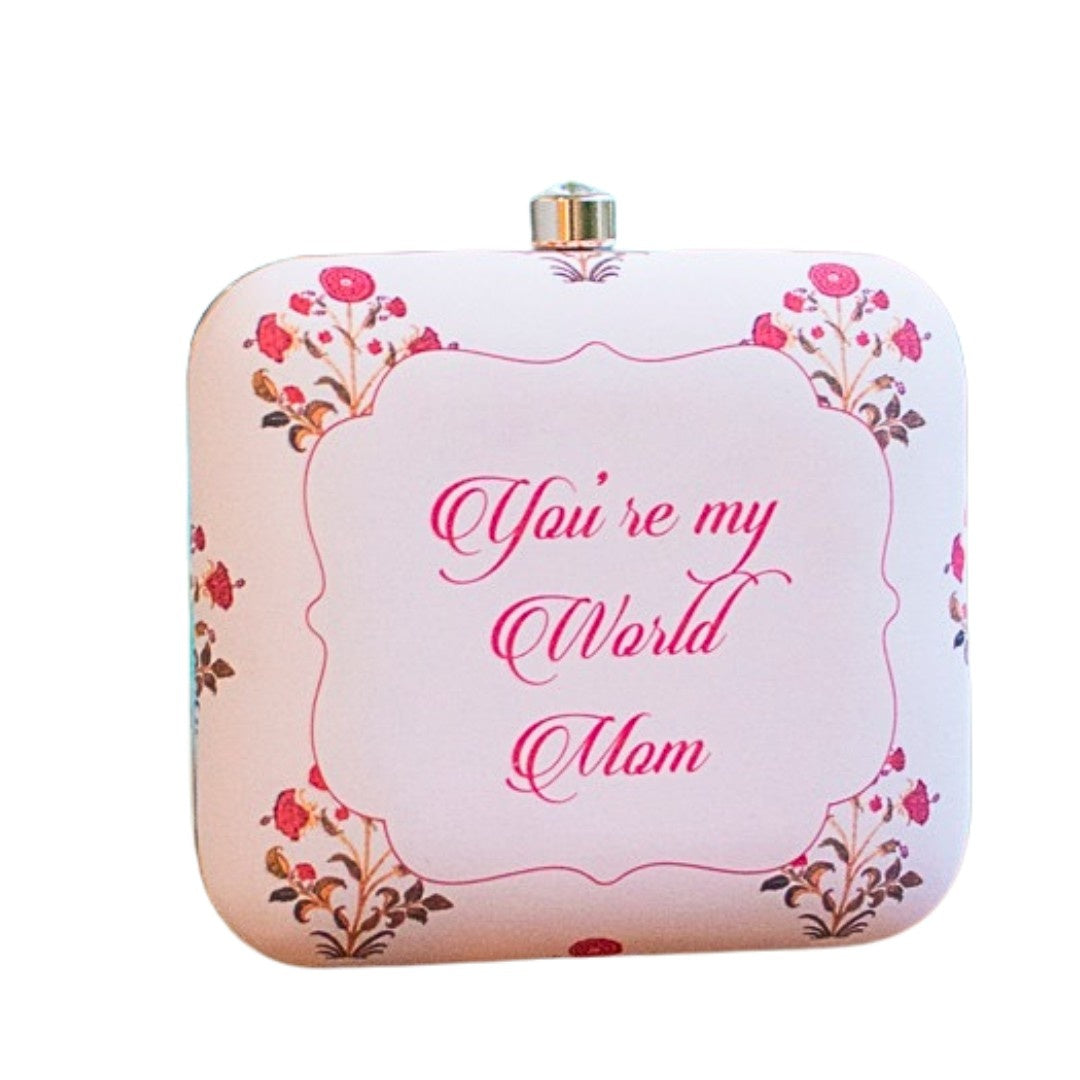 Customized Photo Gift Clutch for Mother's Day I Free Mug