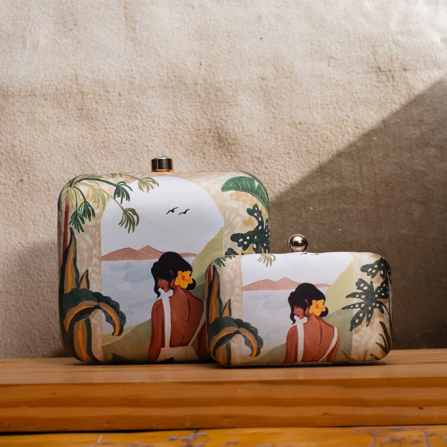 Twinning Mother Daughter Clutches for Mothers Day Gift