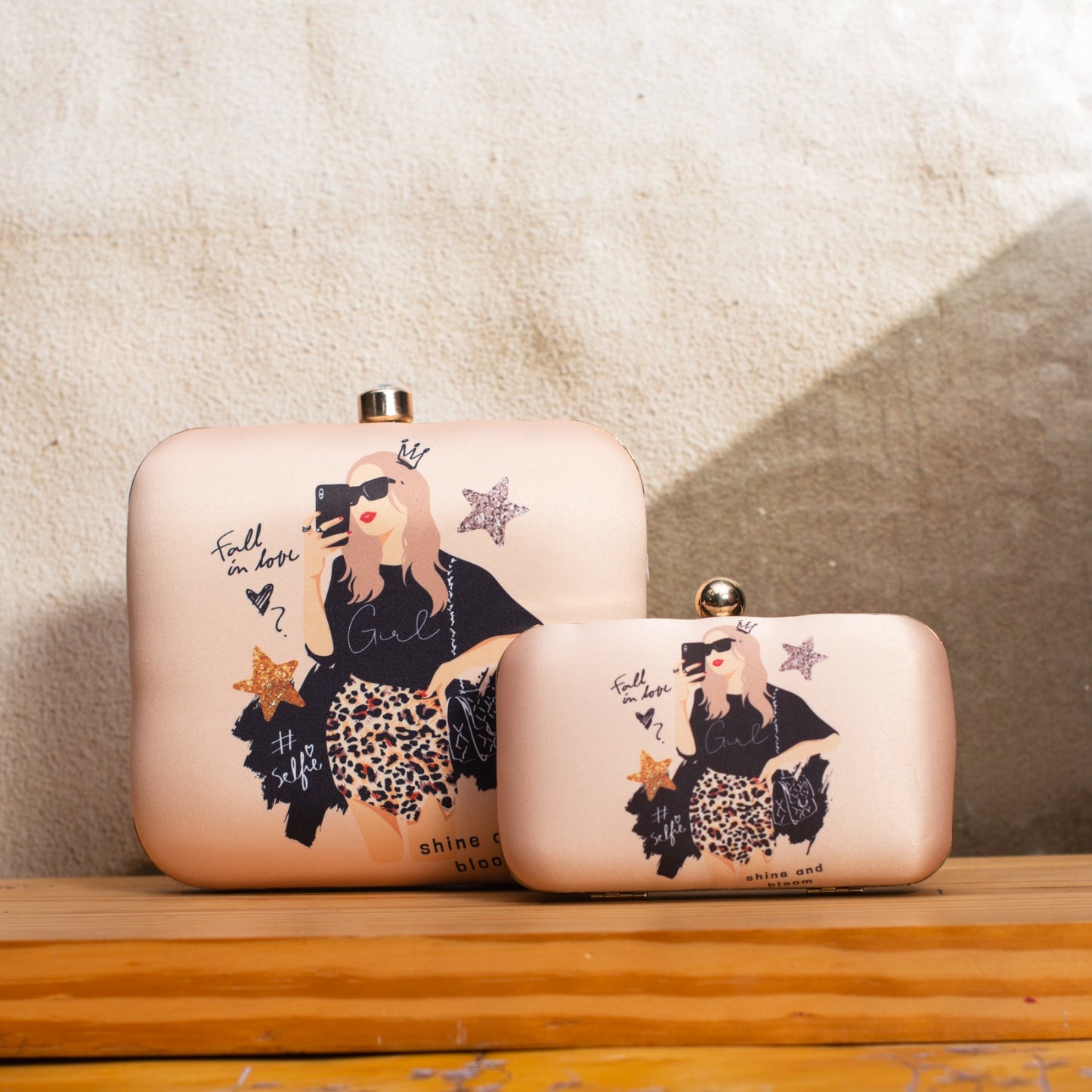 Twinning Mother Daughter Clutches for Mothers Day Gift