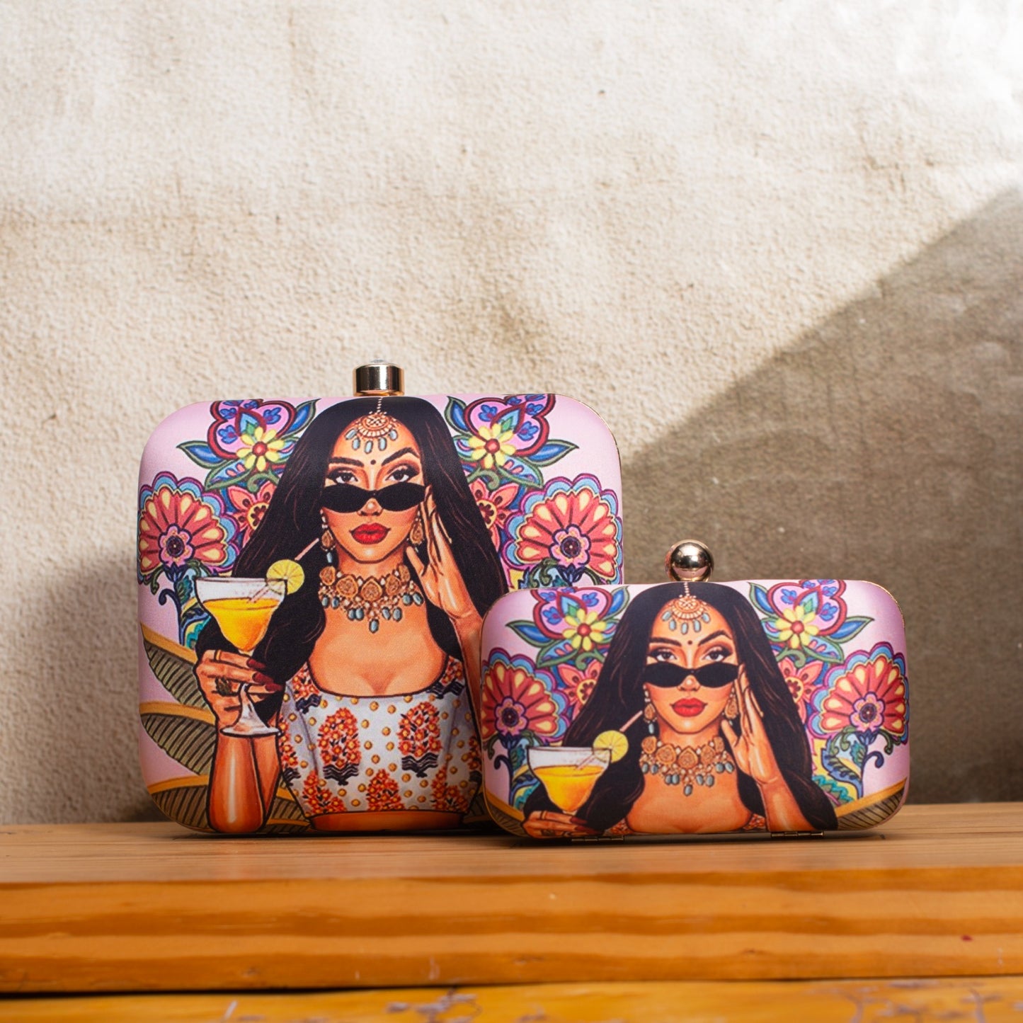 Twinning Mother Daughter Clutches for Mothers Day Gift