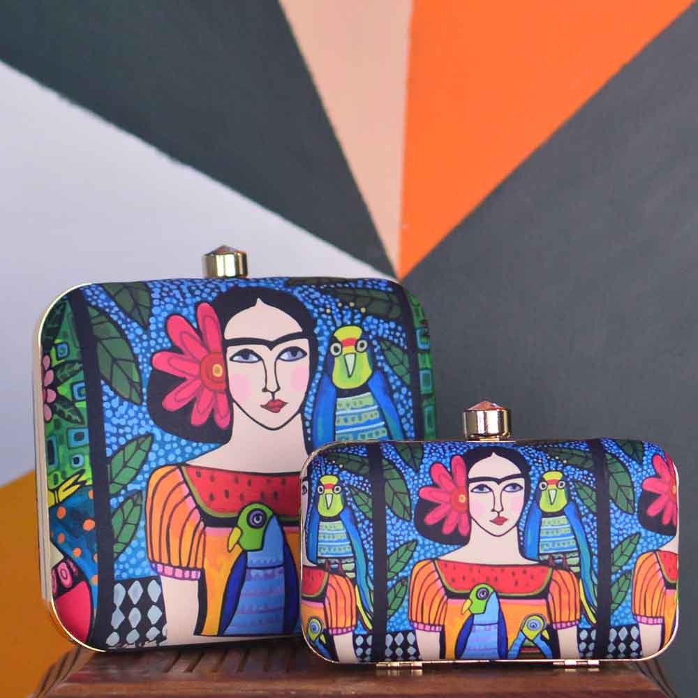 Twinning Mother Daughter Clutches for Mothers Day Gift