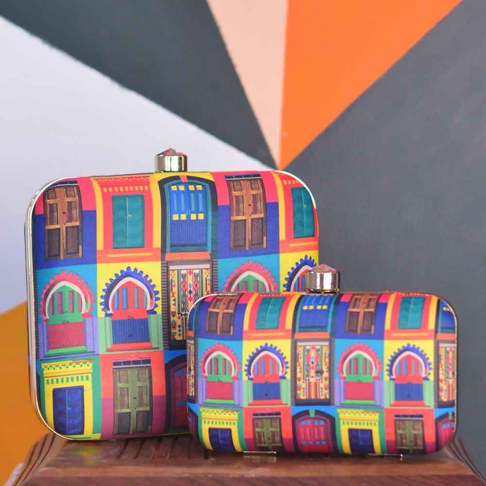 Twinning Mother Daughter Clutches for Mothers Day Gift