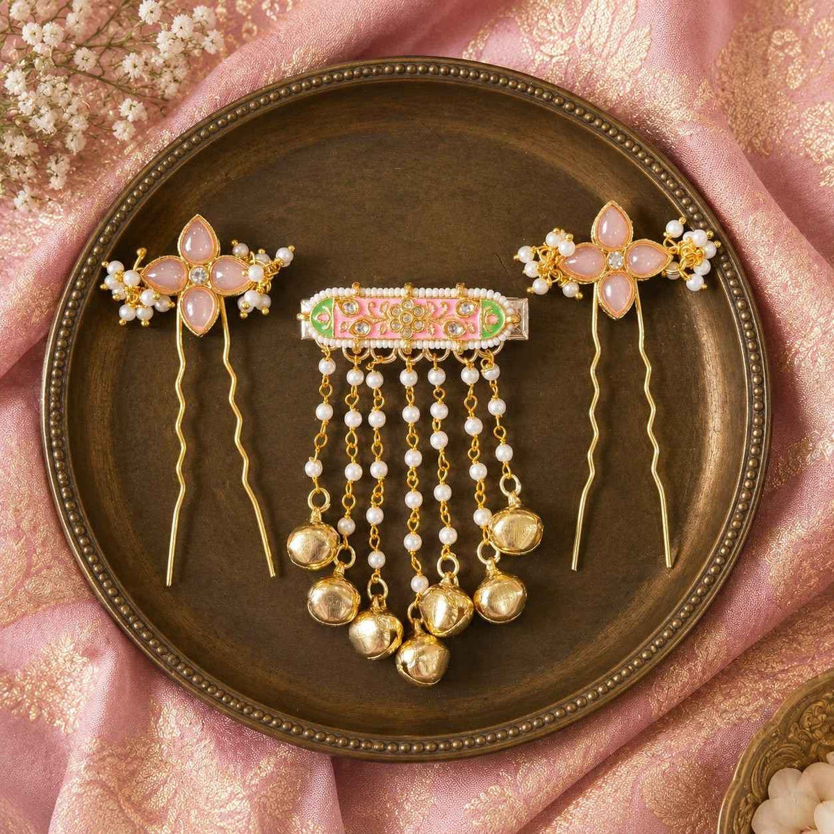 Kundan Hair Clip