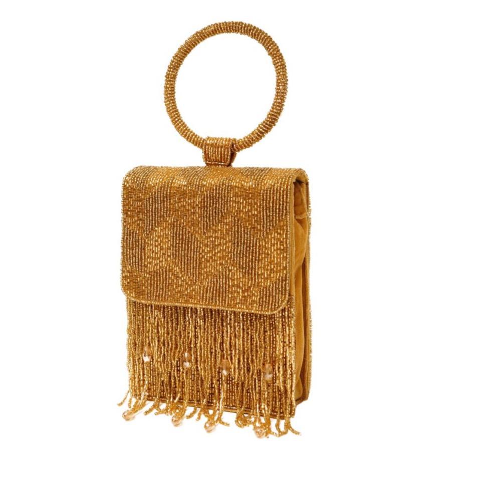 Mobile Embroidery Pouch Bag