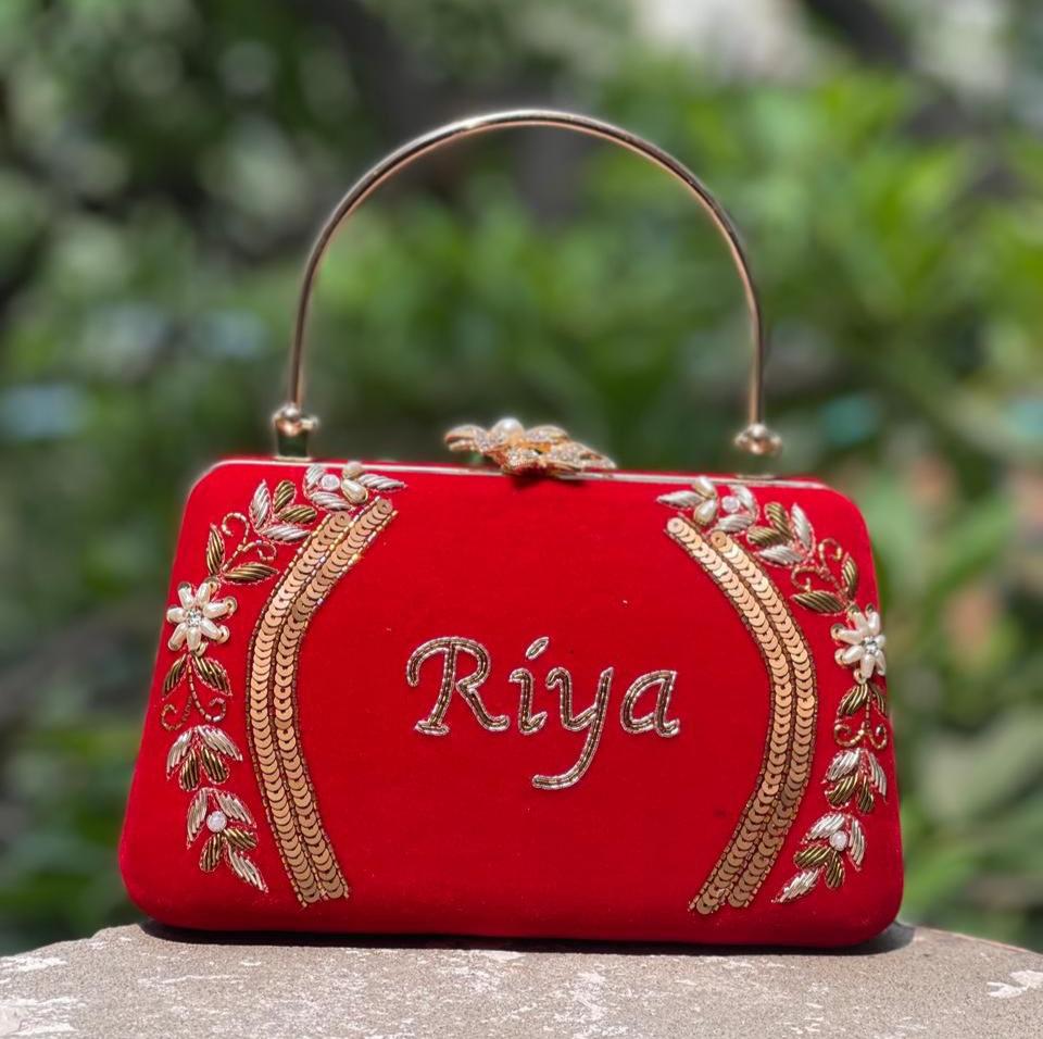 Bridal Custom Clutch Bag
