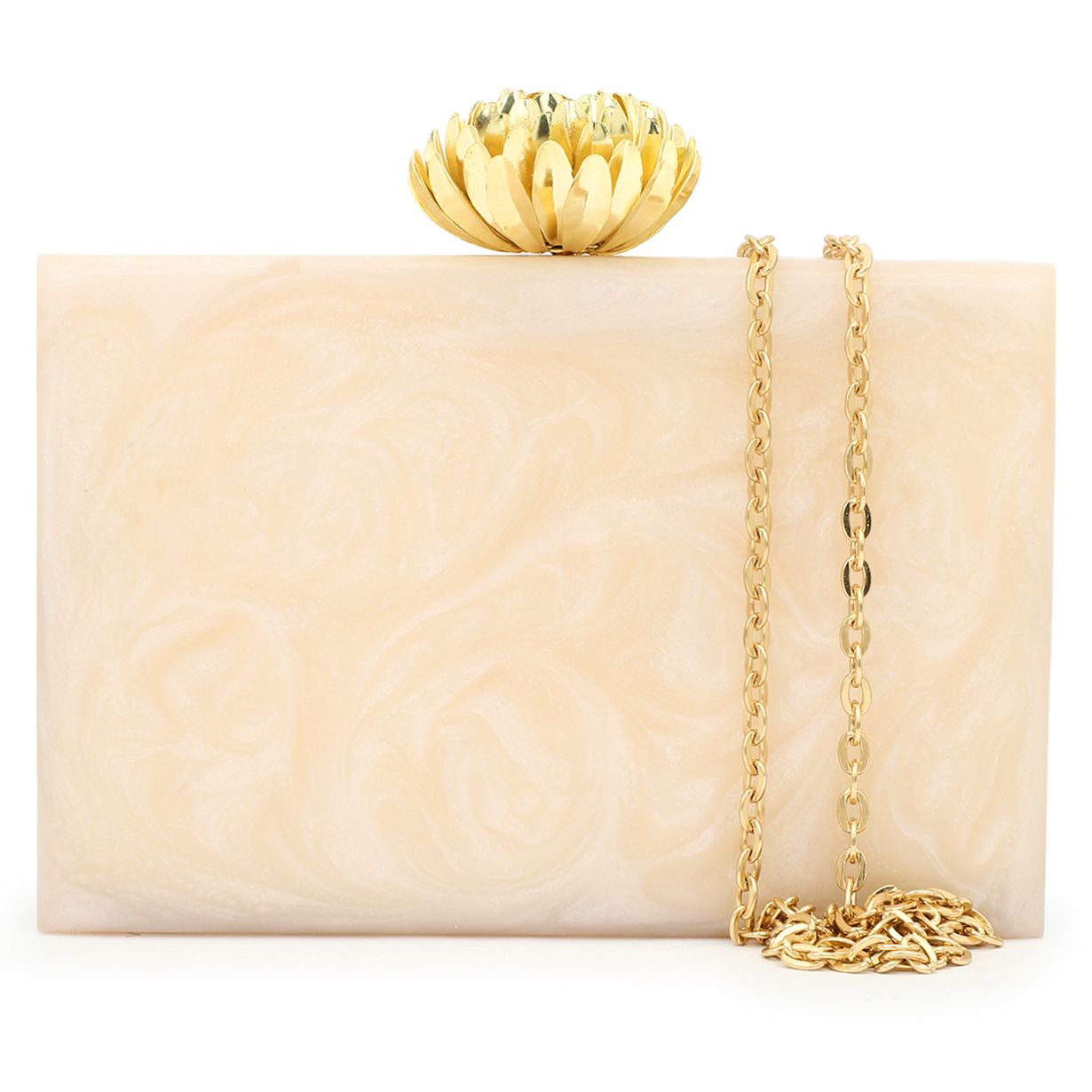 Acrylic Embellished Customised Party Clutch Bag