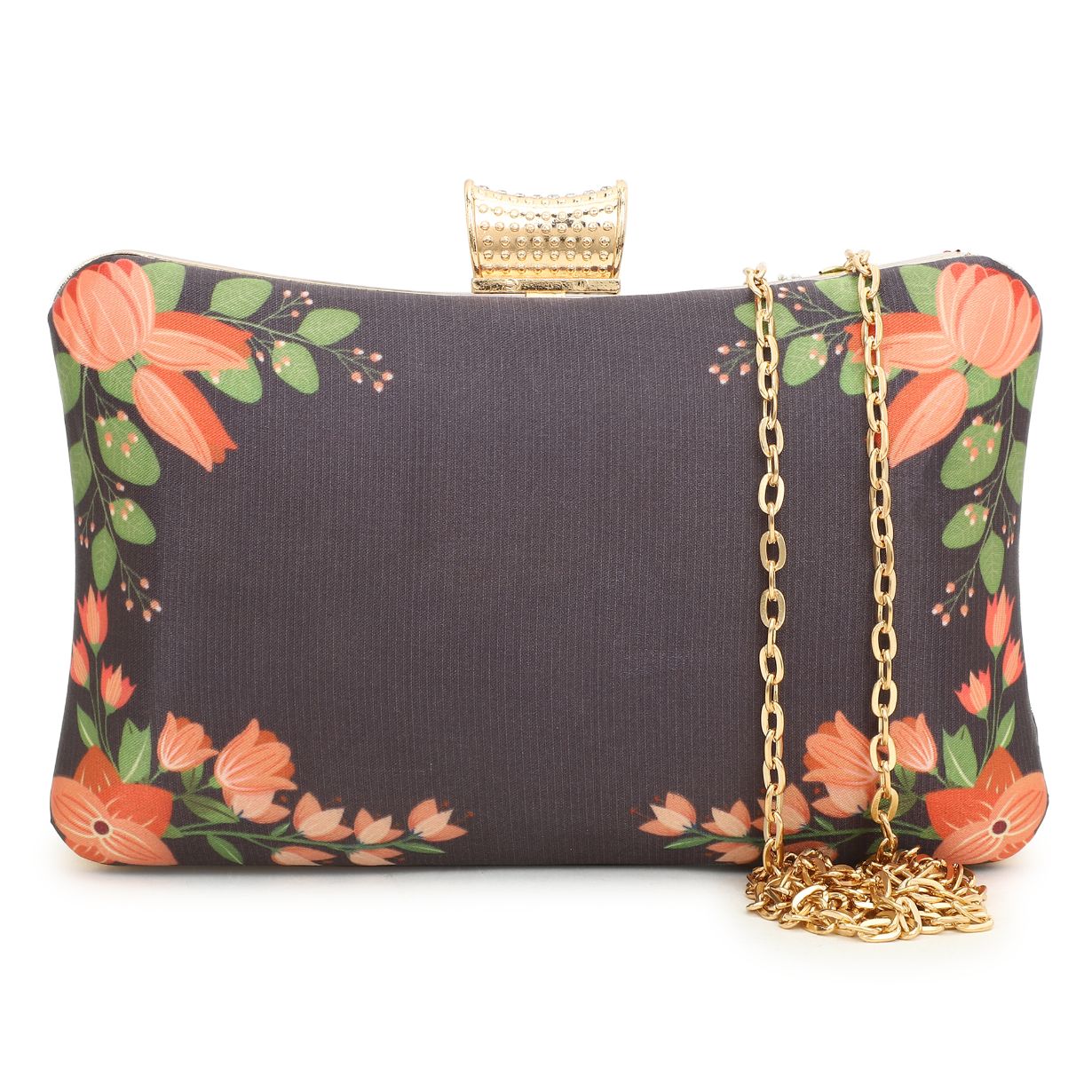 Customised Name Embroidery Highlight Party Clutch