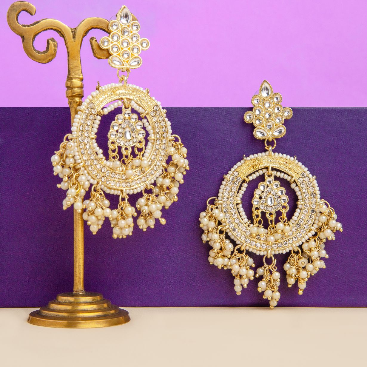 Chand Bali Earring for Traditional Wear