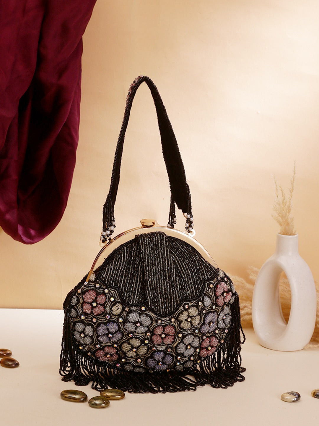 Handbag Batua Black