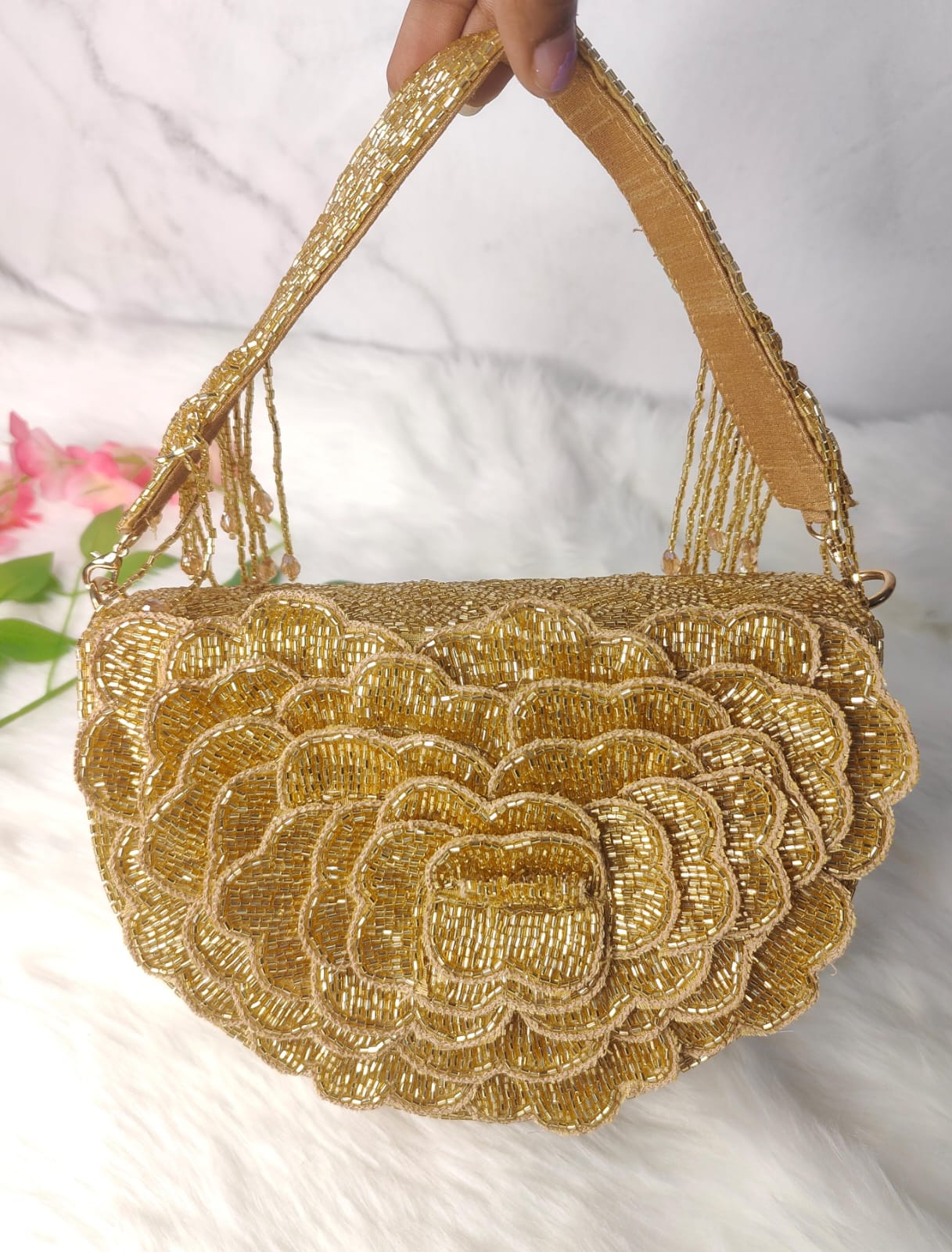 Floral Rosa Handbag
