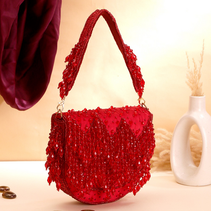Drop Crystal Party Women Handbag