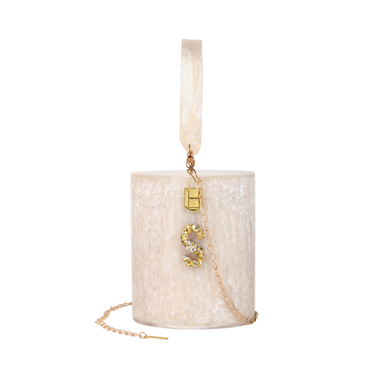 Resin Casket - Bucket Customised Evening Clutch Bag