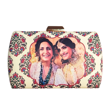 Customised Photo Gift Clutch for Mother's Day I Free Mug