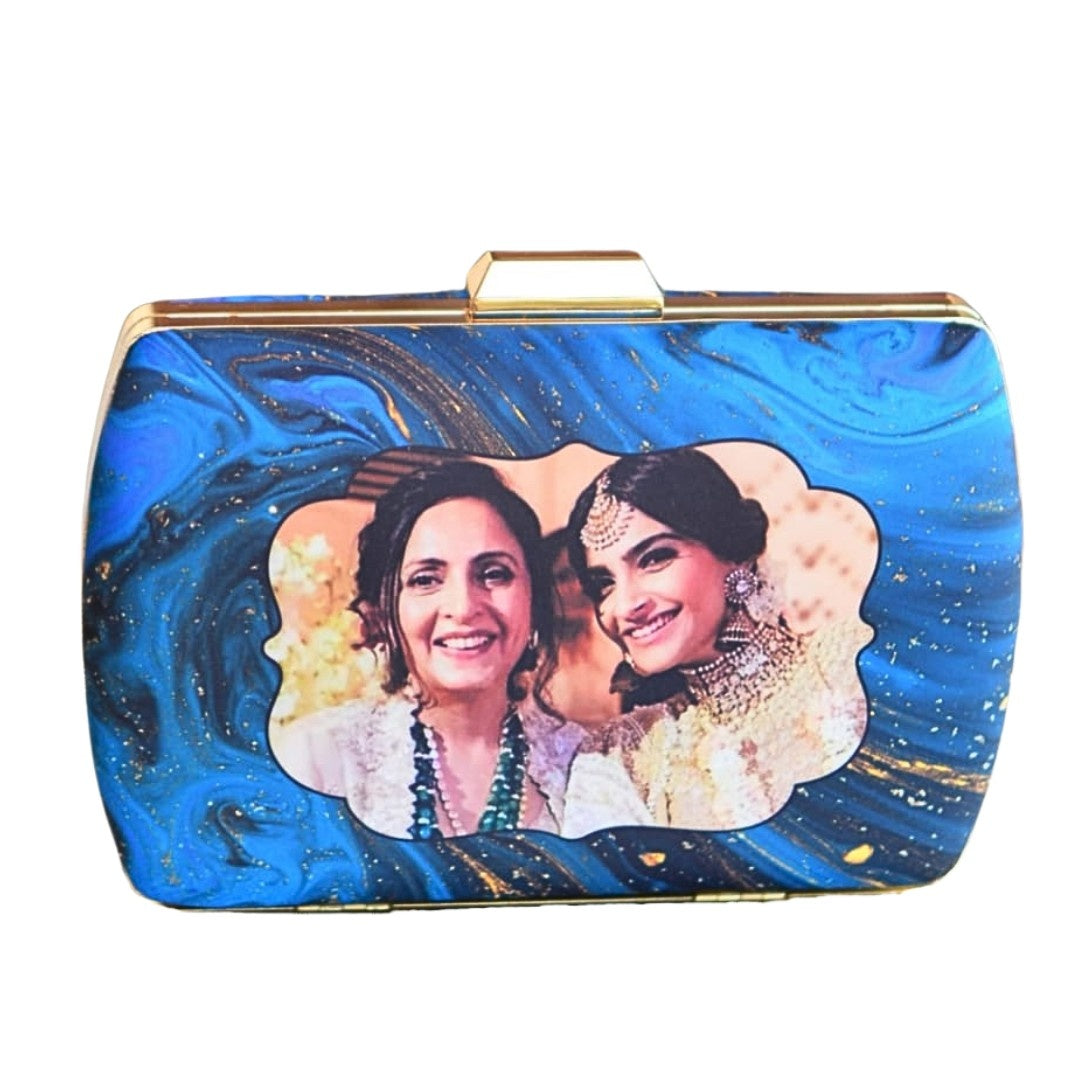 Personalized Photo Gift Clutch for Mother's Day I Free Mug