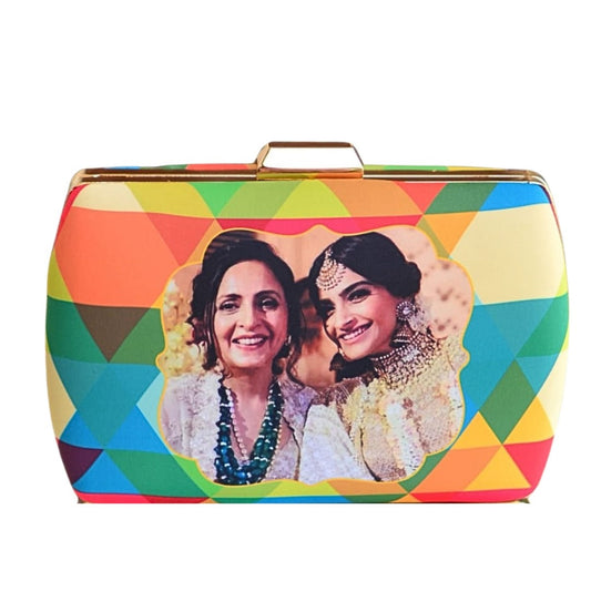 Personalized Photo Gift Clutch for Mother's Day I Free Mug
