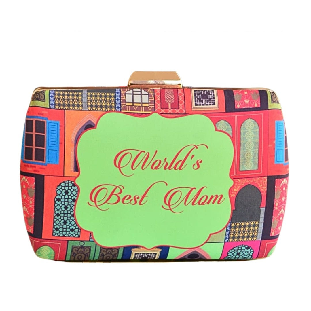 Personalized Photo Gift Clutch for Mother's Day I Free Mug