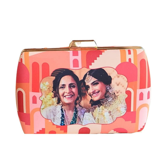 Personalized Photo Gift Clutch for Mother's Day I Free Mug
