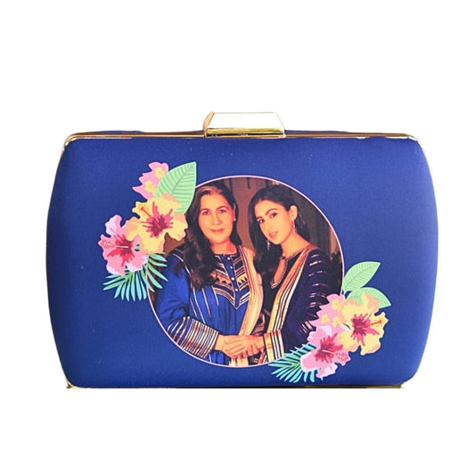 Personalized Photo Gift Clutch for Mother's Day I Free Mug