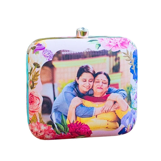 Customized Photo Gift Clutch for Mother's Day I Free Mug