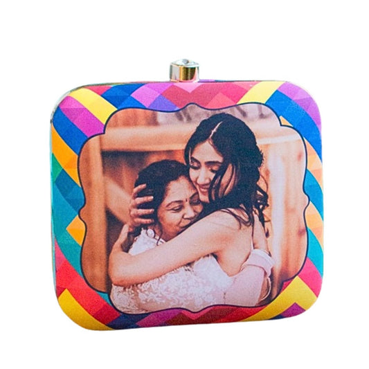 Customized Photo Gift Clutch for Mother's Day I Free Mug