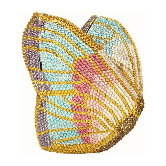 Butterfly Crystal Rhinestone Party Clutch Bag