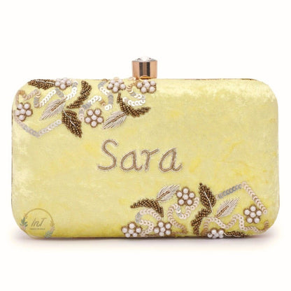 Customised Name Sling Clutch Bag for Women