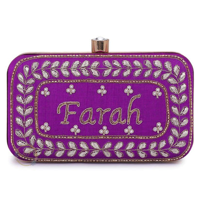Customised Name Sling Clutch Bag for Women