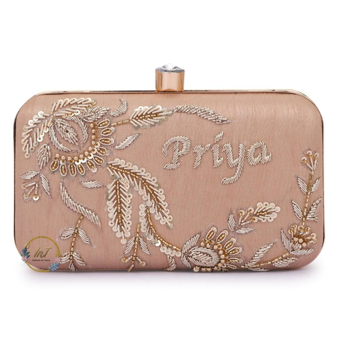 Customised Name Sling Clutch Bag for Women