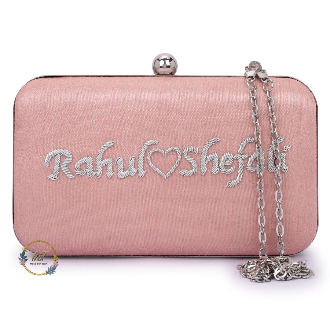 Customised Name Sling Clutch Bag for Women