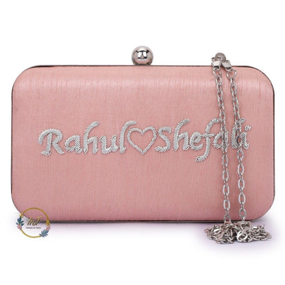 Customised Name Sling Clutch Bag for Women