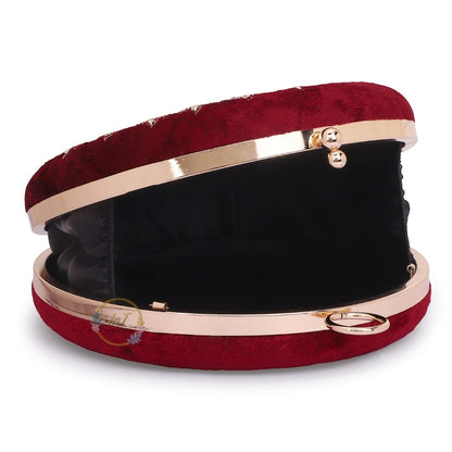 Embroidered Customised Clutch Bag for Women
