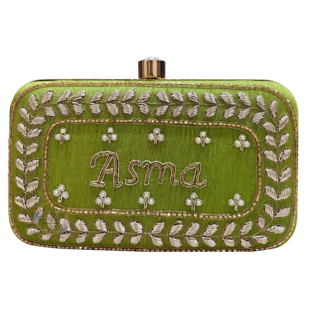Customised Name Sling Clutch Bag for Women