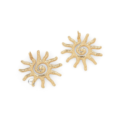 Gold Plated Korean Top Earrings