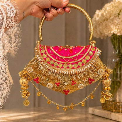 Brass Party Bag for women