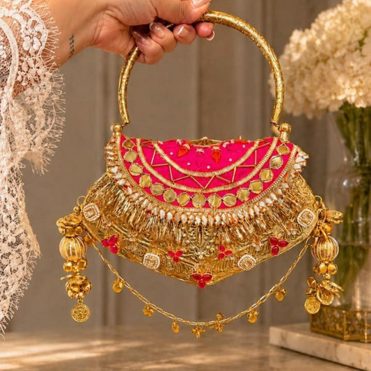 Brass Party Bag for women