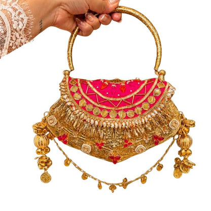 Brass Party Bag for women