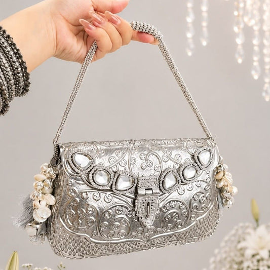 Brass Party Bag for women