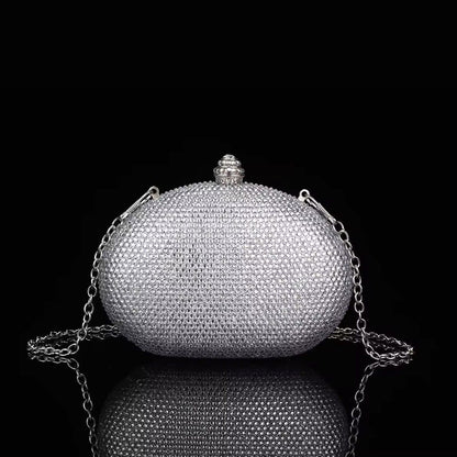 Mini Crystal Rhinestone Party Clutch Bag