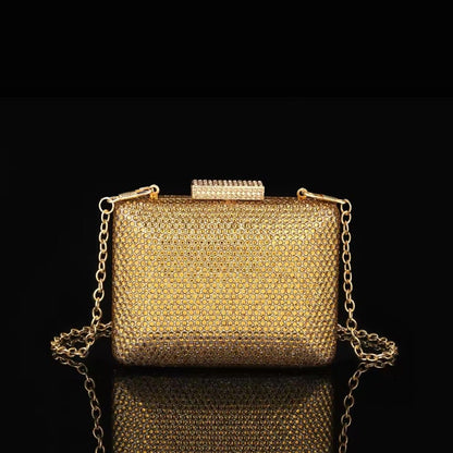 Mini Crystal Rhinestone Party Clutch Bag