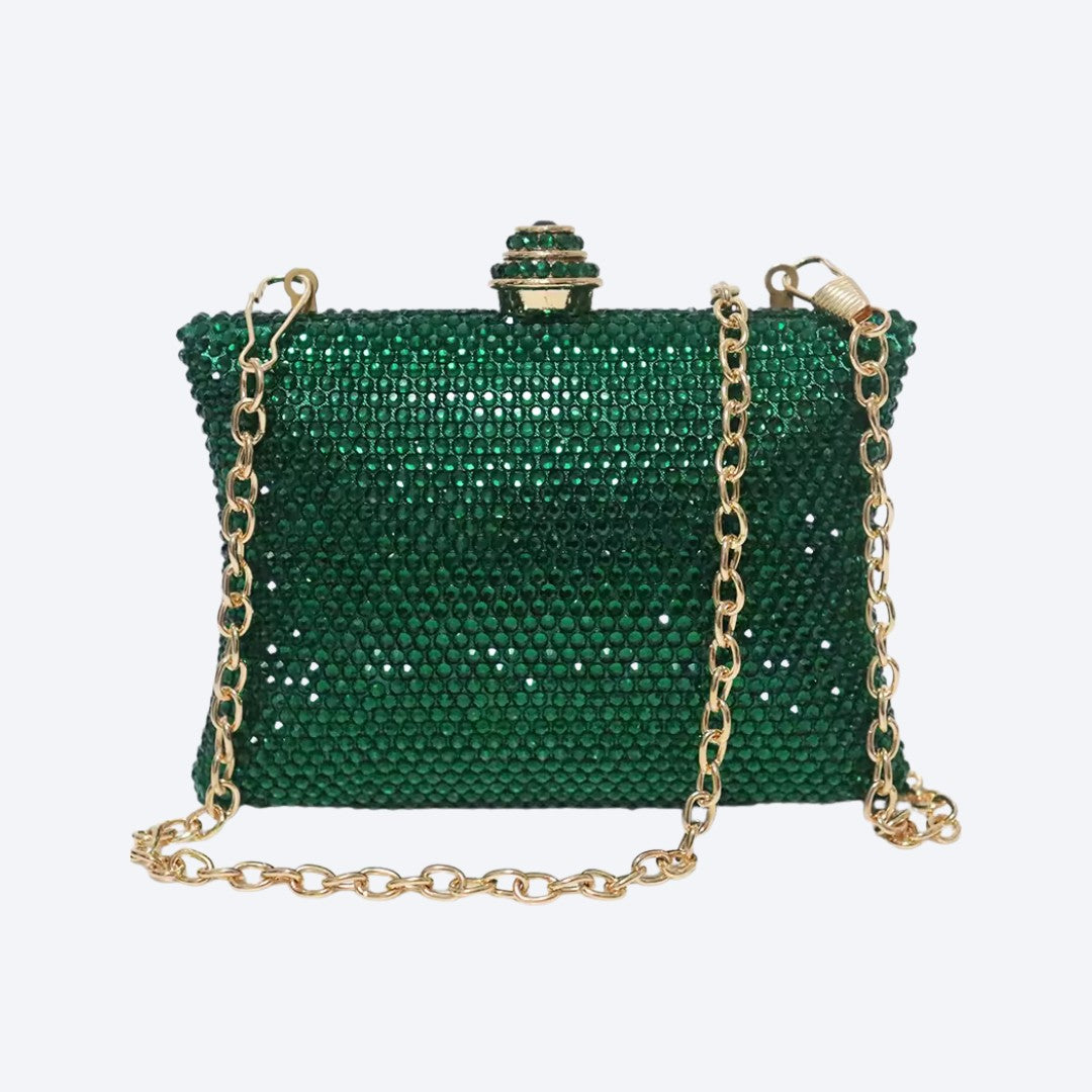 Mini Crystal Rhinestone Party Clutch Bag