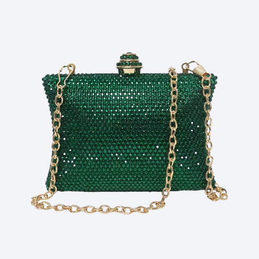 Mini Crystal Rhinestone Party Clutch Bag