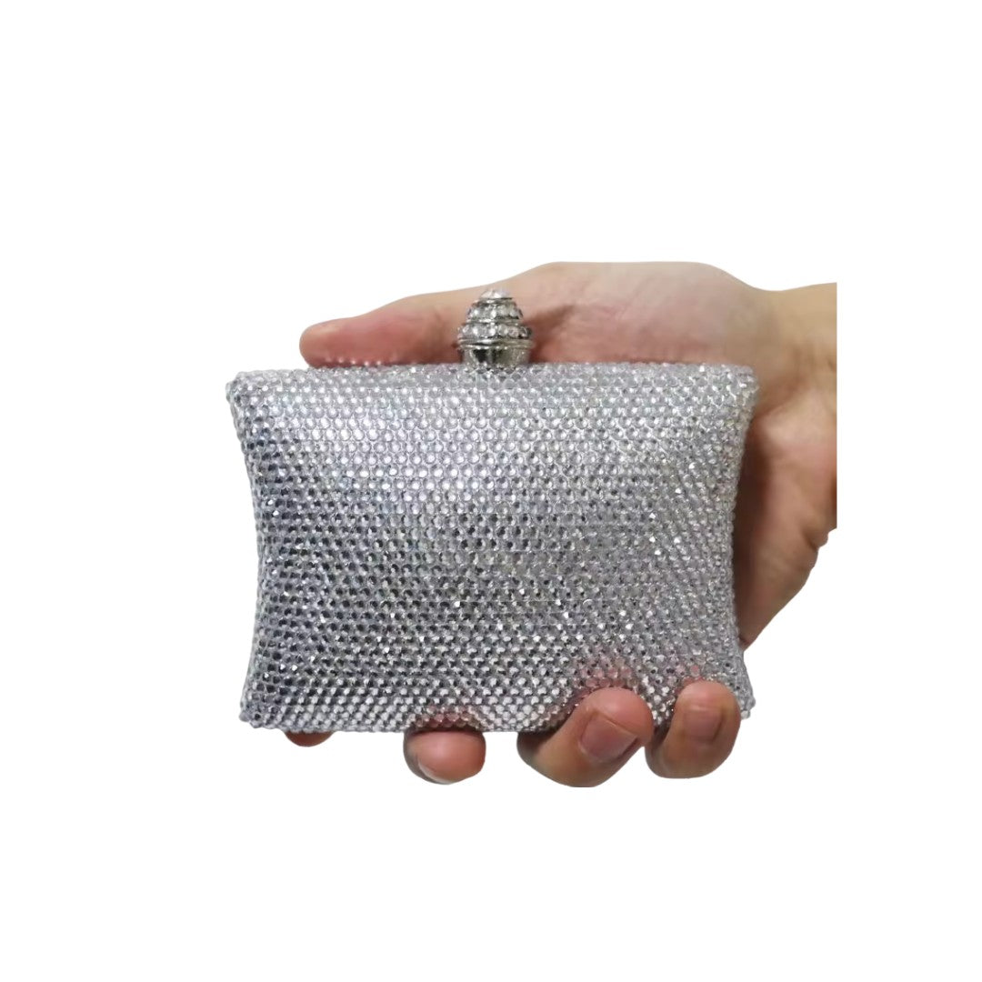 Mini Crystal Rhinestone Party Clutch Bag