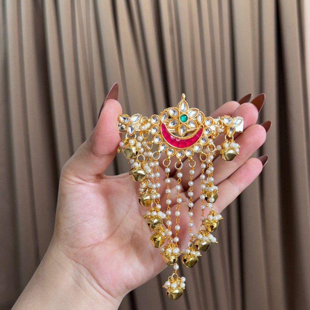 Kundan Hair Clip