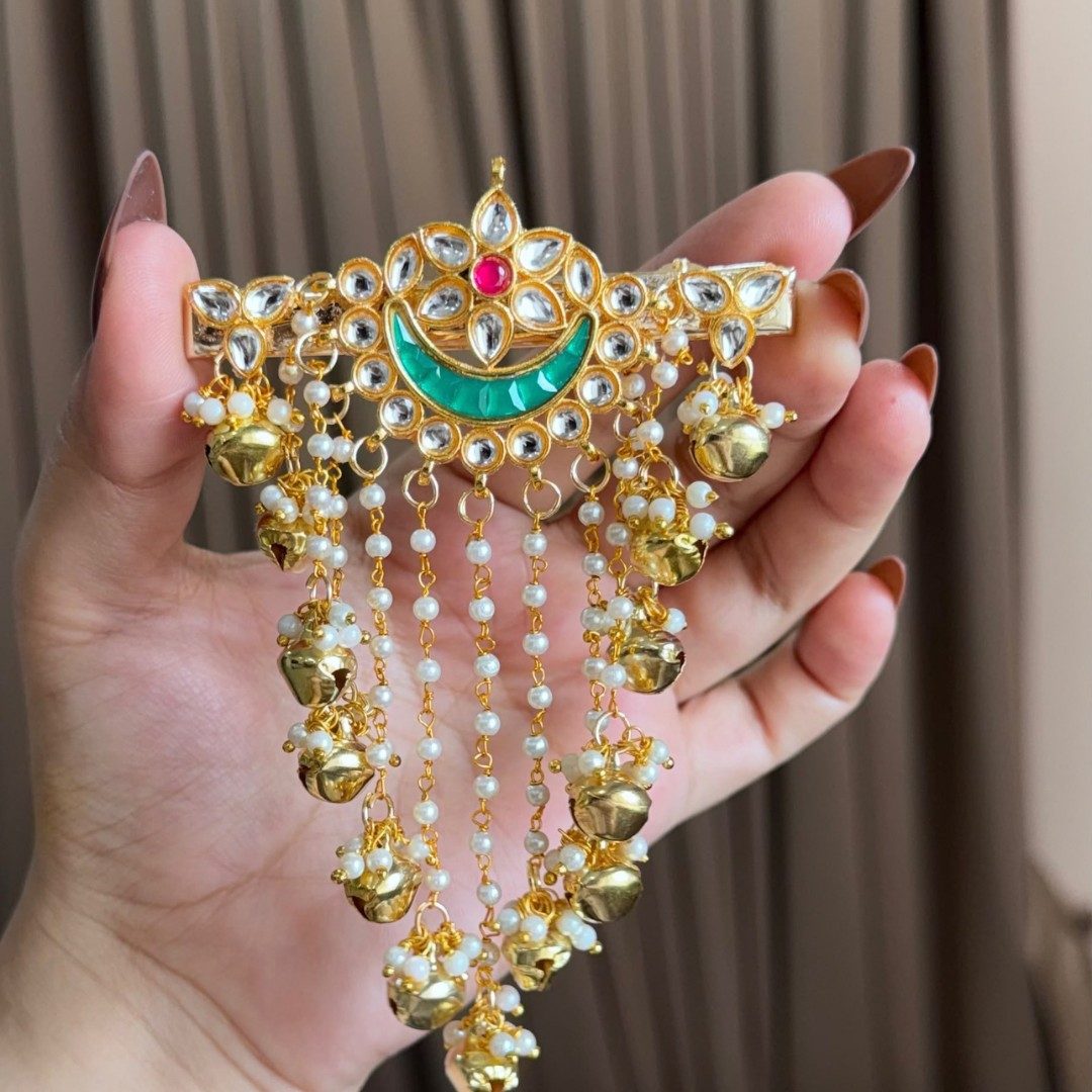 Kundan Hair Clip