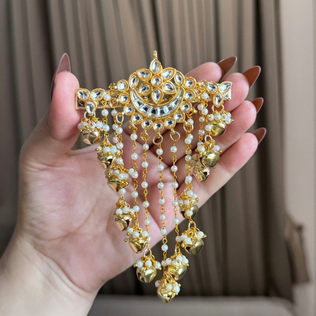 Kundan Hair Clip