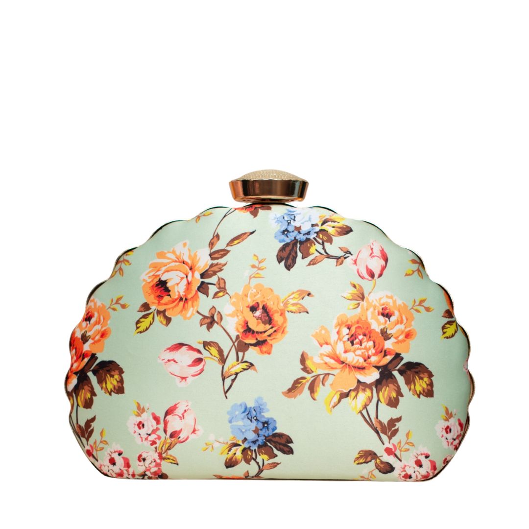 Printed Box Clutch