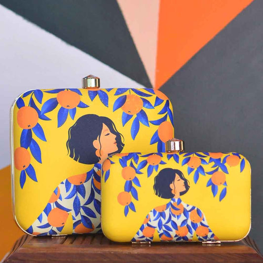 Twinning Mother Daughter  Clutches for Mothers Day Gift