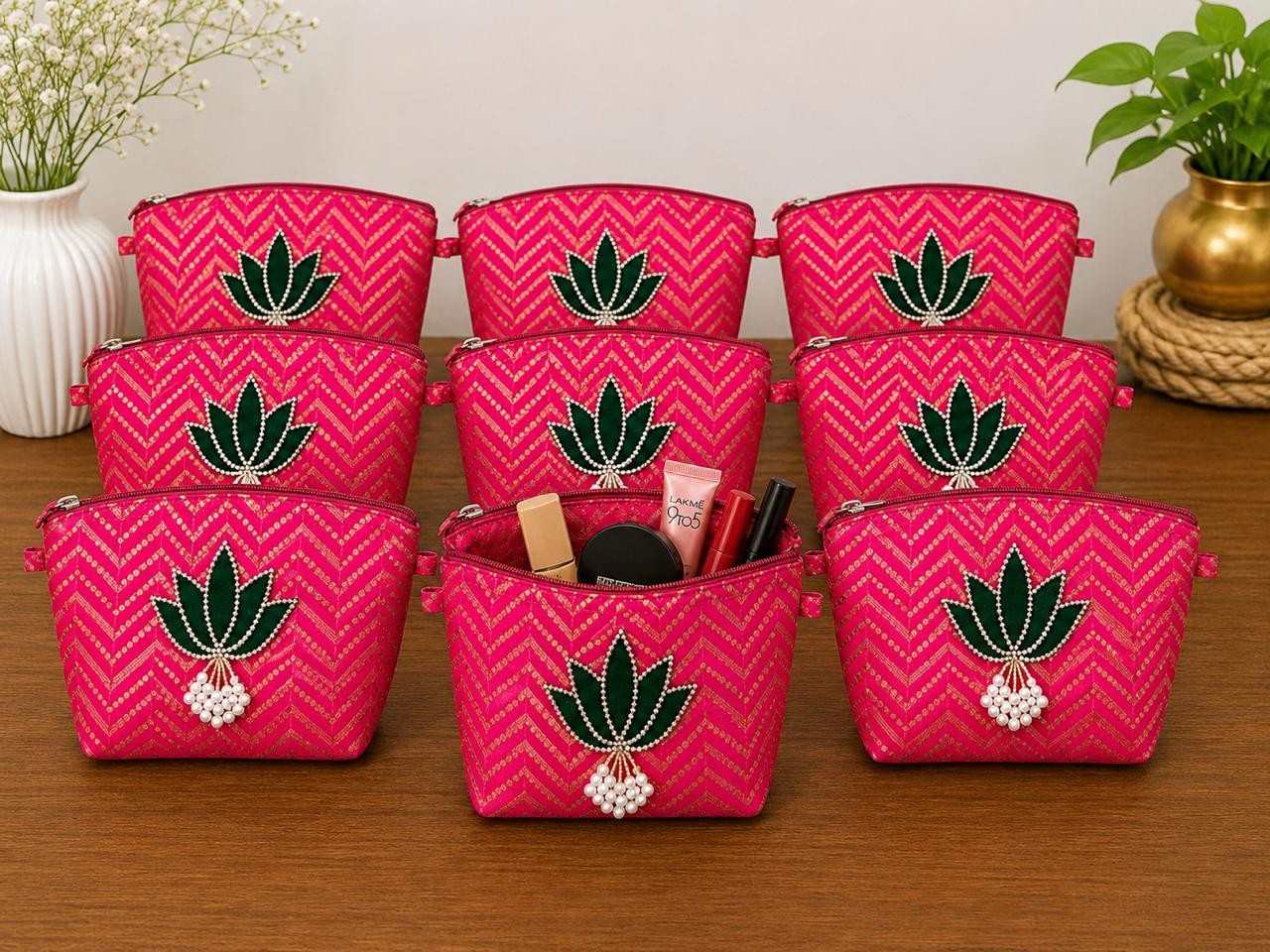 Banarasi Utility Pouches (Pack of 5 )