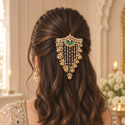 Kundan Hair Clip